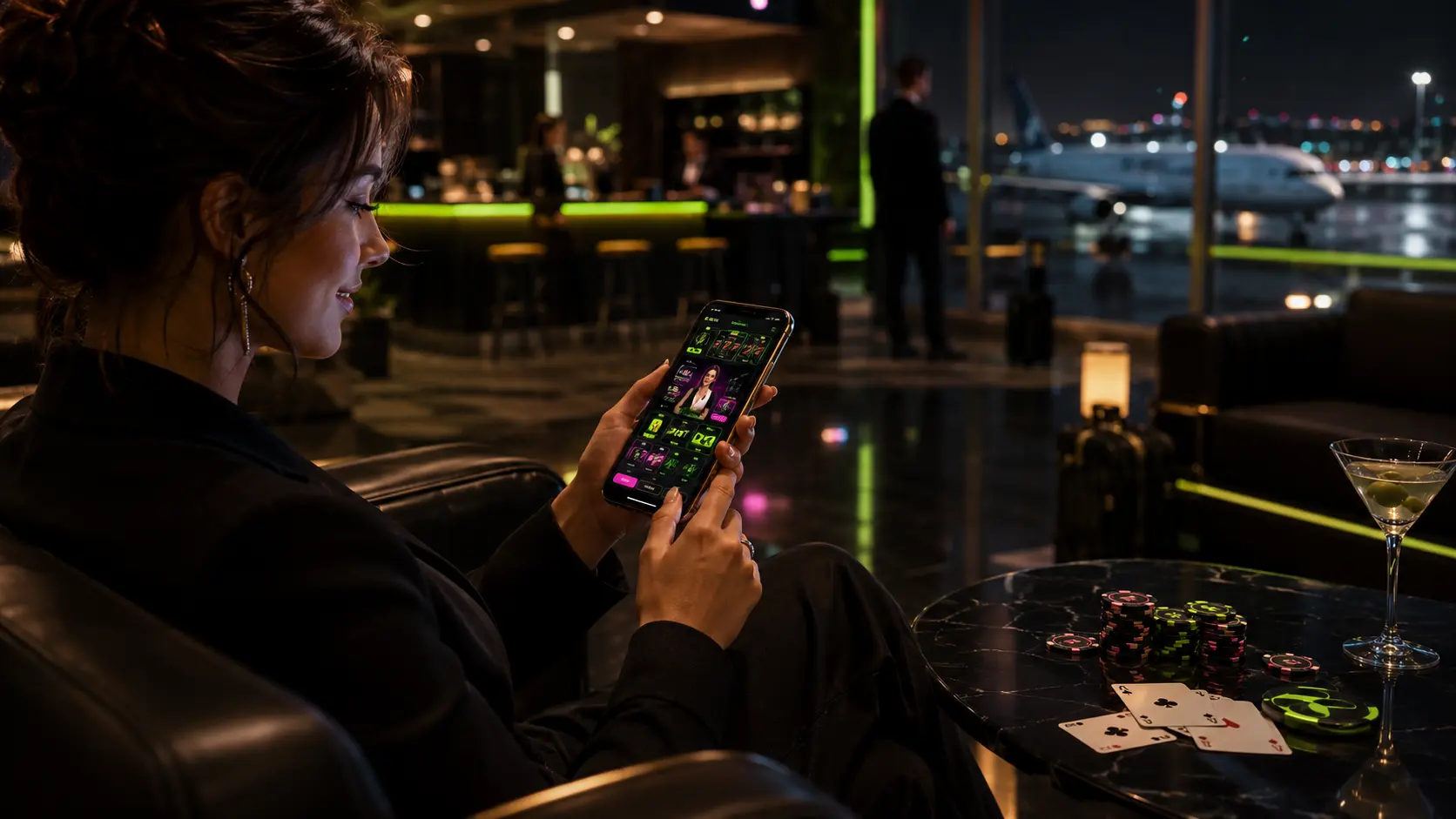 Kikibet Casino app on a smartphone and tablet